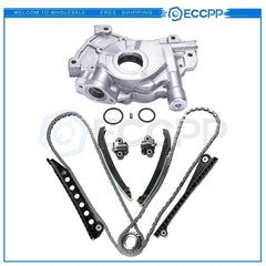 Timing Chain Kit Oil Pump For 04-14 Ford Expedition F-150 F-250 5.4L SOHC 24V 6B93BC-57