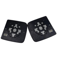 LH & RH Heated Power Towing Mirror Glass Set For 2013-2022 Dodge Ram 1500 2500 6B93BC-57
