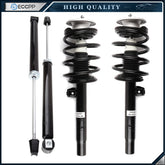 4 Front Complete Struts Mounts Spring & Rear Shocks For 2001-2005 BMW 320i 325i 6B93BC-57