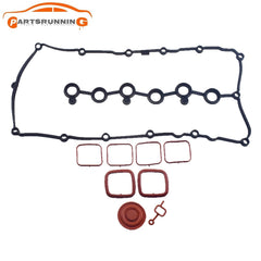 PCV Engine Valve Cover & Intake Manifold Gasket Set for VW Passat Audi Q7 3.6L