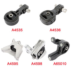 Engine Motor Mount Kit Set For 2007-2011 Honda CR-V 2.4L 4WD EMT9303/A4536