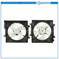 Radiator Condenser Cooling Fan Assembly For 2009-2011 2012 2013 Subaru Forester 6B93BC-57