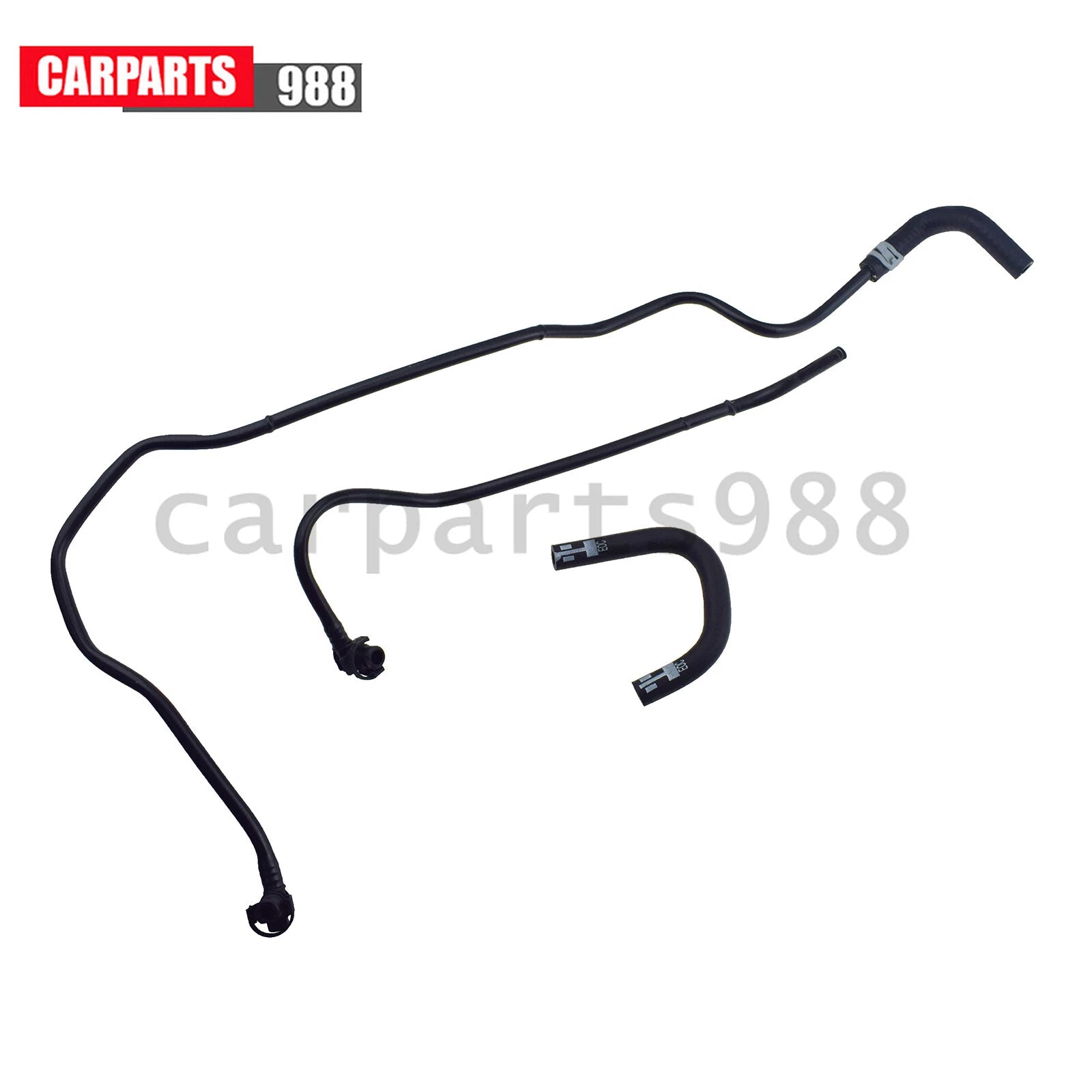 Set of 3 Throttle Body Heater Pipe / Hose For 2011-18 Chevrolet Sonic Cruze 1.8L 6B93BC-57