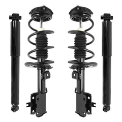 Front & Rear Complete Strut Assembly Shock Kit for 2012-2013 Nissan Rouge, 6B93BC-57