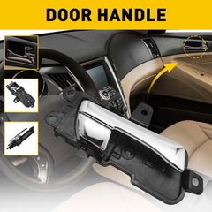 Interior Door Handle For 2011-2015 Hyundai Sonata Front Rear Passenger Chrome EA 6B93BC-57