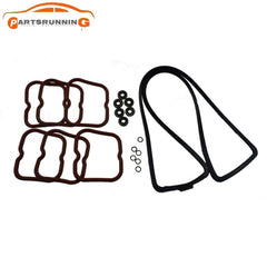 For 1989-2002 12V Cummins 5.9 3284623 Tappet Cover Gasket w/Grommet Seal Set 6B93BC-57