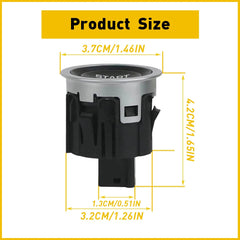Start Stop Engine Button Switch Push For 2015-20 Land Rover Discovery SPORT 2.0L 6B93BC-57