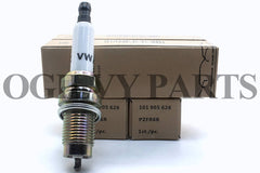 101905626 Spark Plugs (4x) NGK PZFR6R For VW Golf V Audi A3 Seat Leon 1.4