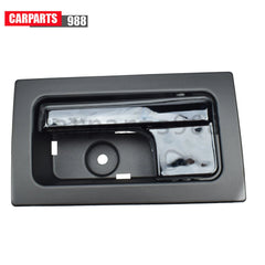Left LH Interior Door Handle Chrome & Gray For 2009-14 Ford F150 9L3Z-1522601-CB 6B93BC-57