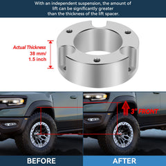 Full Set Leveling Lift Kit 3" Front and Rear For Toyota Tacoma 6 Lug 2005-2023 6B93BC-57