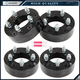 4Pcs 2" 6x5.5 to 5x4.5 Wheel Adapters 14x1.5 For Chevy Convert to Mustang Wheels 6B93BC-57