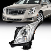 Driver Left Side HID Headlight Assembly For 2013-2017 Cadillac XTS 3.6L Chrome 6B93BC-57