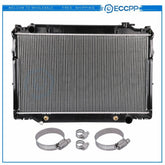 Radiator For 96 Lexus LX450 Toyota Land Cruiser with Oil Hose Clamps Kit KOEEP