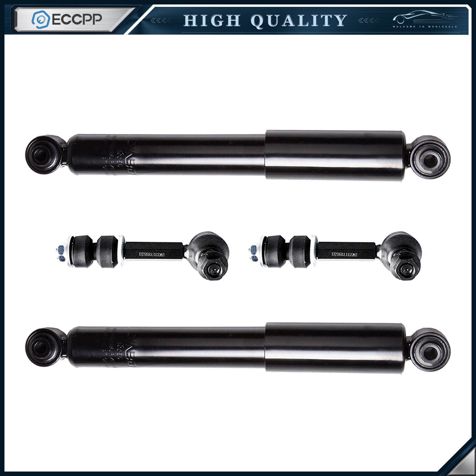 For TOYOTA RAV4 2006-2016 Rear Shock Absorber Assemblies Sway Bar End Links 6B93BC-57