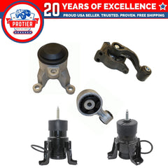 Motor & Torque Strut Mount 5PCS Fit 07-12 Nissan Altima/ 09-14 Maxima 3.5L Auto 6B93BC-57