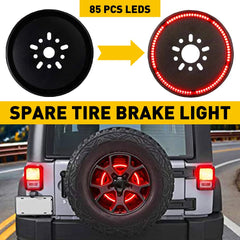 3rd Spare Tire LED Brake Lights High Mount Stop Light for Jeep Wrangler JK 86-21 6B93BC-57