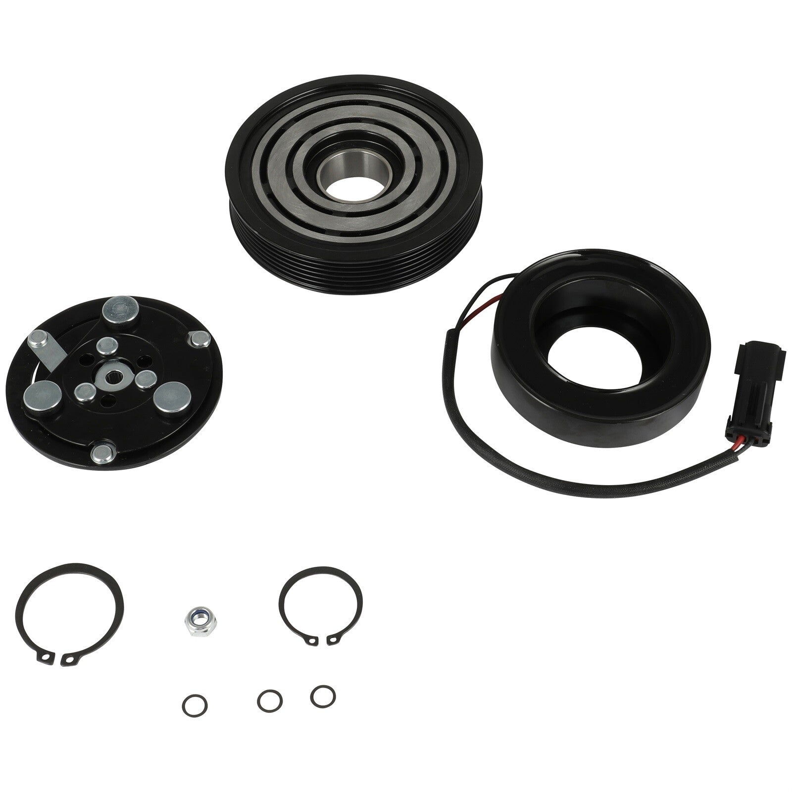 For 03-05 Jeep Liberty 02-03 Dodge Dakota & Ram A/C AC Compressor Clutch Kit 6B93BC-57