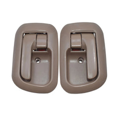 2Pcs Beige Interior Door Handle Front Left Right For 1998-2003 Toyota Sienna 6B93BC-57