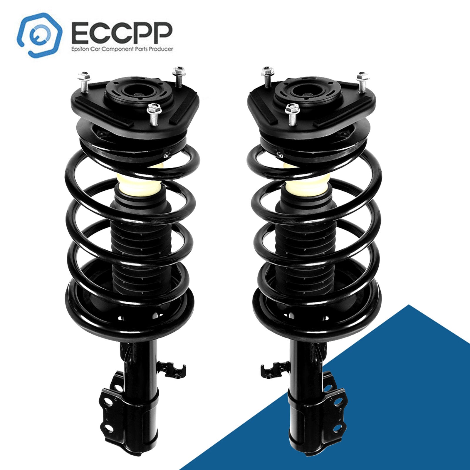 Front 2 Pcs For 2002-06 Nissan Altima 4CYL Quick Loaded Complete Struts Spring 6B93BC-57