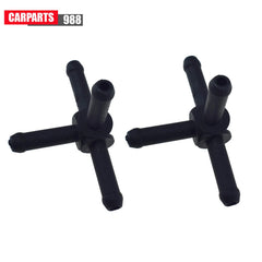 2x Cooling Hose Connector For AUDI A3/S3 04-08 & VW Polo 07-15 Jetta Golf 99-05 6B93BC-57