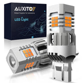AUXITO CanbLED Turn Signal Light Lamps T20 7440 Yellow 3000K Anti Hyper Flash AUXITO