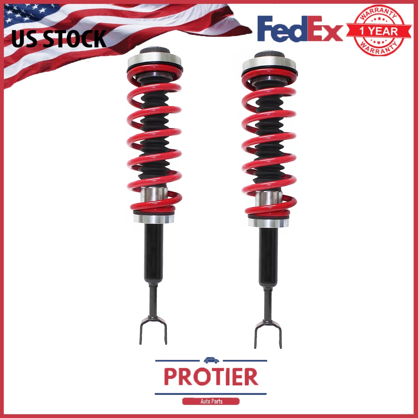 Front Air Suspension To Coil Conversion Kit for 2001-2005 AUDI ALLROAD QUATTRO 6B93BC-57