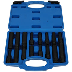16pcs Universal Security Locking Lug Nut Master Key Set Wheel Lock Removal Tool 6B93BC-57