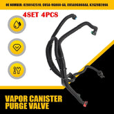 4X Vapor Canister Purge Valve EVAP Coolant Hose 0280142519 Fit 2015-22 Ford Edge 6B93BC-57