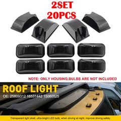 20X Smoked Cab Roof Running Light Housing Cover For Hummer H2/SUT 2003-2009 EOA 6B93BC-57