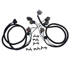 Pair Left & Right Tail Light Lamp Wiring Harness For Chevy Silverado GMC Sierra 6B93BC-57