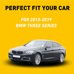 For 2013-2019 BMW 3 Series Glossy Black Headlight Eyelid Eye Lid Cover Eyebrows 6B93BC-57