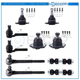 10set Ball Joints Sway Bars Tie Rods Fits 1997-2005 Chevrolet Blazer & S10 6B93BC-57