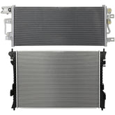 Aluminum Radiator & AC Condenser Cooling Kit For 13 14 2016-2019 Ford Explorer 6B93BC-57
