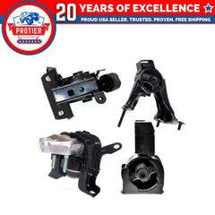 Engine Motor Mount Set 4PCS For 2003-2008 Toyota Corolla 1.8L w/ Manual Trans 6B93BC-57