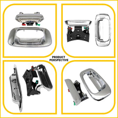 Chrome Tailgate Tail Gate Handle Bezel for 99-07 Chevy Silverado Pickup Truck EA 6B93BC-57