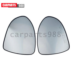 Pair Left Right Non-Heated Mirror Glass w/ Backing Plate For Kia Rio 2012-2017 6B93BC-57