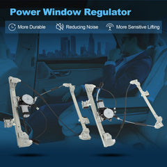 For Hummer H2 2009-2003 2-Pin Window Regulators w/ Motor Front Left & Right 6B93BC-57