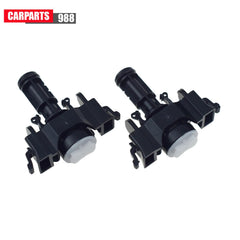 Pair Left Right Headlamp Cleaning Washer Nozzle For Hyundai Tucson 2015-2018 6B93BC-57