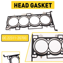Cylinder Head Gasket For Hyundai 11-16 Santa Fe Sonata 2.4L Tucson 22311-2G700 6B93BC-57