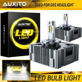 AUXITO D5S LED Headlight Bulbs High Low For Audi A3 A4 A5 A6 Q3 Q5 Q7 S4 S5 EOA AUXITO