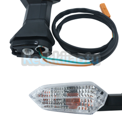 Turn Signal Lights Fit KAWASAKI Ninja ZX10R 08-22 NINJA 650 12-22 Z1000SX 11-21