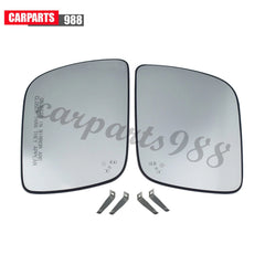 Left Right Side View Mirror Glass Heated Blind Spot For 2011-2017 Ford Explorer 6B93BC-57