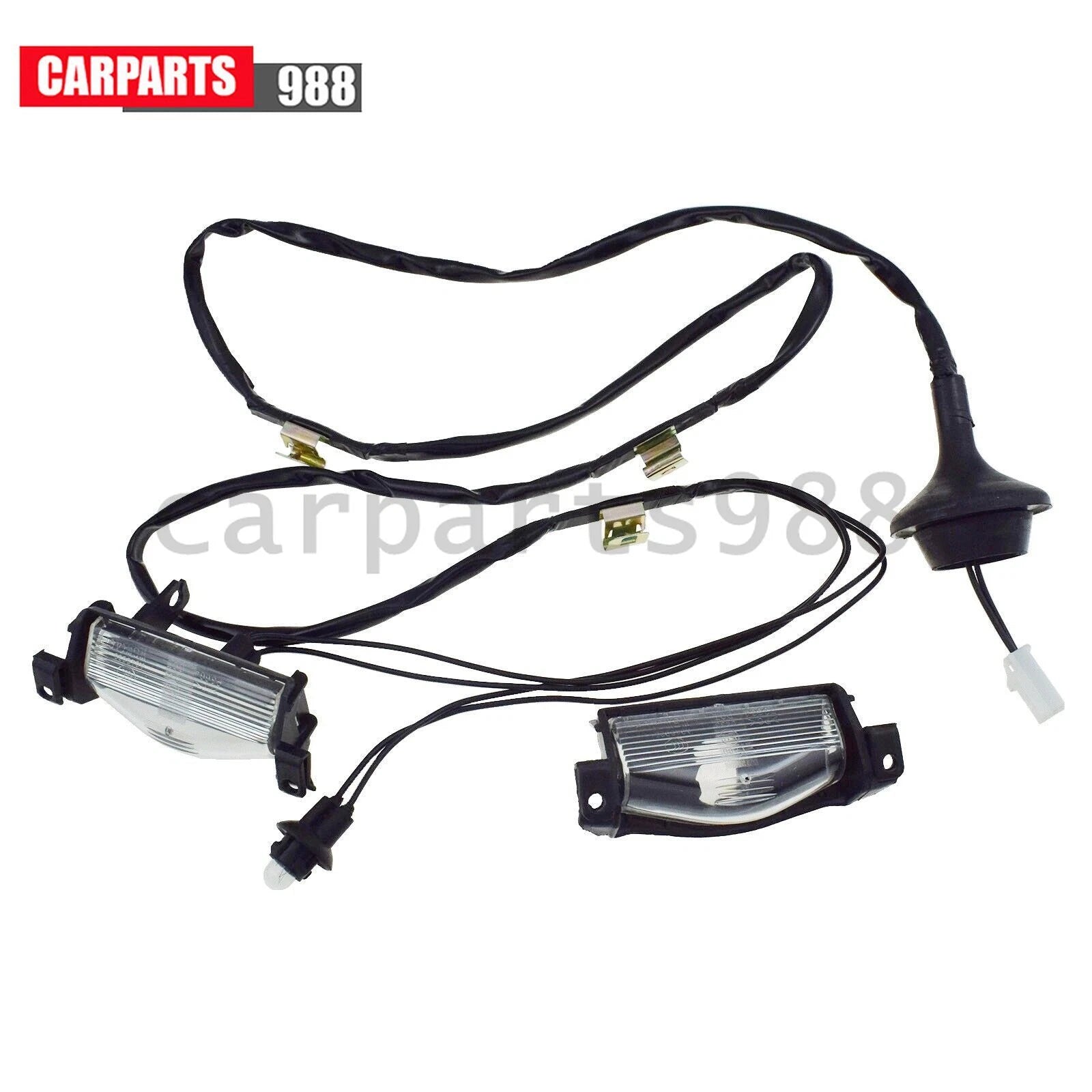 For Mazda 3 2009 10-2013 BS1E-51-270 Rear License Plate Light Assembly w/ Bulbs 6B93BC-57