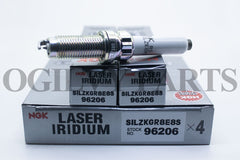 6PCS Spark Plug-Laser Iridium High Ignitability NGK 96206 SILZKGR8E8S