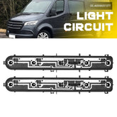 2PC Tail Light Circuit Board For Mercedes Sprinter W906 2007-2018 Left Right EOA 6B93BC-57