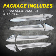 4x Outside Exterior Door Handles For 2011-2016 Hyundai Elantra Front Rear L+R EA 6B93BC-57