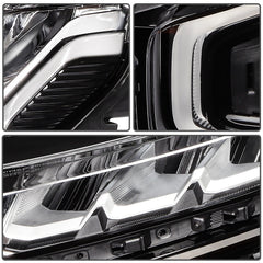 Left Side LED Headlight Assembly For 2021-2023 Chevrolet Suburban Tahoe Black 6B93BC-57