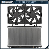 Electric Engine Radiator Cooling Fan Kit For 2014 2015 2016-2018 INFINITI Q50 6B93BC-57