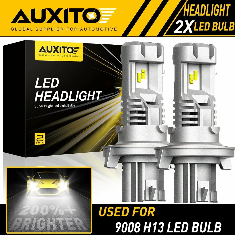 AUXITO H13 9008 LED Headlight Bulb for Ford F-150 2004-2014 High Low Beam M3 EOA AUXITO