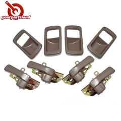 For Toyota Camry 1992 1993 1994-1996 Left Right Beige Interior Door Handles Set 6B93BC-57